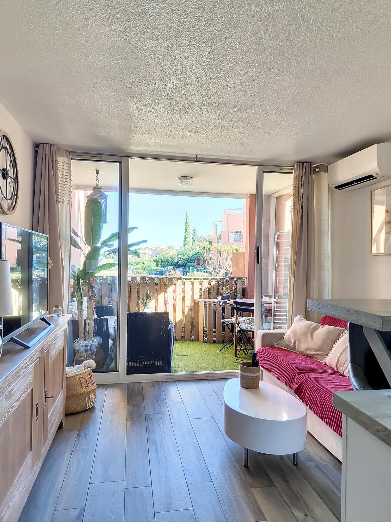 Apartmán Vue Mer, Piscine, Free Parking Théoule-sur-Mer Exteriér fotografie